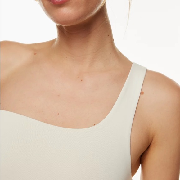 Aritzia TNA one shoulder strap bodysuit grey size small - Picture 6 of 12